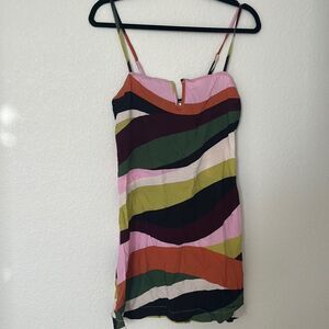 Anthropologie Sanctuary Mod Abstract Cover-Up Tunic Micro Mini Dress NEW NWT